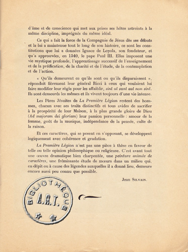 La première légion d'Emmet Lavery