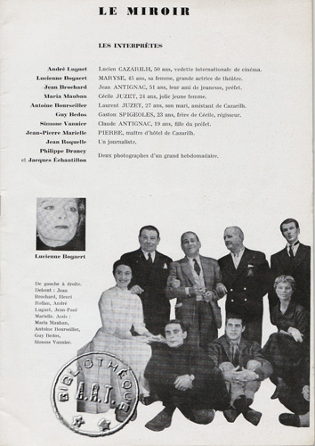 la troupe