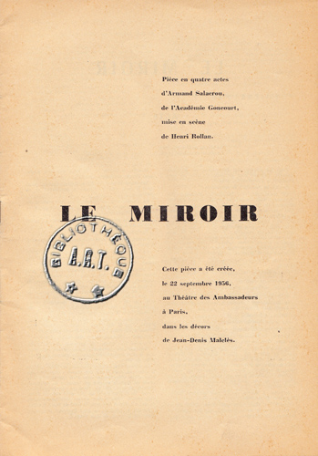 Le Miroir