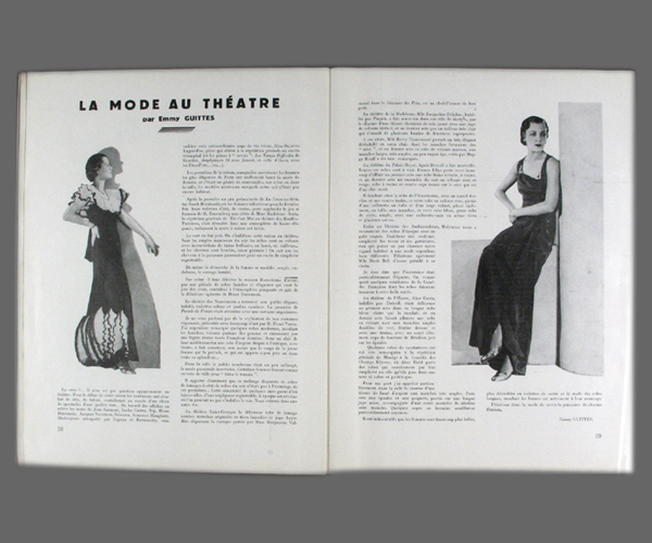la mode au théâtre