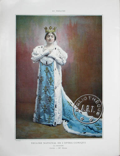 le théâtre décembre 1900