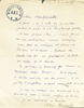 Lettre de Jean Anouilh à Suzanne Flon lui annonçant la création de l'Alouette
Fonds Suzanne Flon - 1953