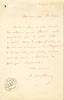 André Antoine : ... en obligeant le Théâtre Libre, vous rendrez encore peut-être service à beaucoup de jeunes gens intelligents..., 1888. 