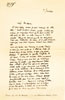 Albert Camus à Béatrix Dussane, lettre de remerciements, le 9 janvier 1949.