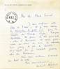 Marcel Achard, faisant la distribution de La demoiselle de petite vertu, 1949.