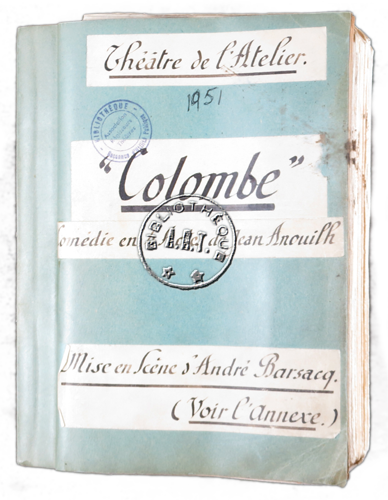 Colombe - Théâtre de l'Atelier 1951