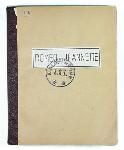 Roméo et Jeannette Théâtre de l'Atelier 1946