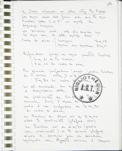 Description du décor