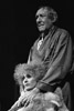 Georges Wilson (Pitou) avec Delphine Seyrig (Sarah)
Sarah et le cri de la langouste de John Murrell
adaptation et mise en scne Georges Wilson, costumes de Fanny Vergnes,
Thtre de lOeuvre, Paris, 1982