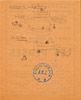 Les Perse d'Eschyle par le Groupe de Thtre antique, avis de rprsentation du 12 mars 1944 et notes de mise en scne - fonds Maurice Jacquemont - voir donateurs