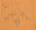 Les Perse d'Eschyle par le Groupe de Thtre antique, avis de rprsentation du 12 mars 1944 et notes de mise en scne - fonds Maurice Jacquemont - voir donateurs