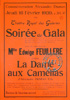 Edwige Feuillre dans La Dame aux camlias d'Alexandre Dumas, Thtre Royal des Galeries, fvrier 1939