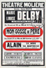 Marie-Louise Delby dans Mon gosse de pre de Lopold Marchand, Thtre Molire de Bruxelles