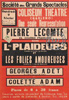 Pierre Lecomte dans Les Plaideurs de Jean Racine, Colisum Thtre de Charleroi