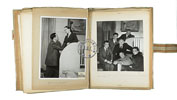 Un homme comme les autres d' Armand Salacrou 1936, Jacques Dumesnil et Marie-Hlne Dast  gauche, Andr Bergre, Jacques Dumesnil, Armand Salacrou et Marie-Hlne Dast  droite