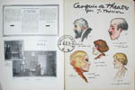 Le Théâtre et Comœdia Illustré, décembre 1922: Croquis de théâtre par Jean Texcier
