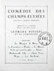 Le Théâtre et Comœdia Illustré, février 1922: Jacques Hébertot présente Georges Pitoëff et sa compagnie