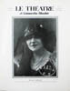 Le Théâtre et Comœdia Illustré, mars 1922: Alice Clairville, rôle de Mamette dans Un coup de téléphone de Paul Gavault et Georges Berr