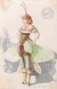 Costumes d'une revue du Second Empire