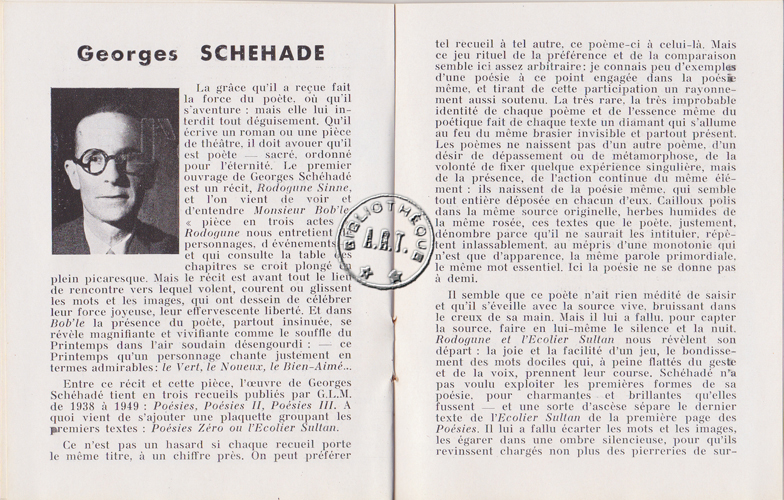 Les programmes de Théatre de l\