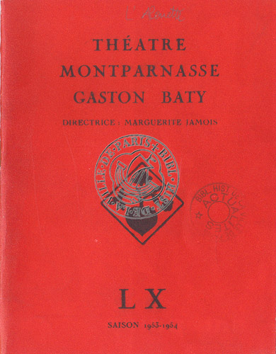 Les programmes de Théatre de l\