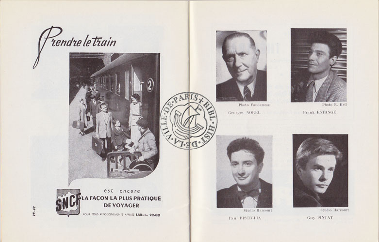 Les programmes de Théatre de l\