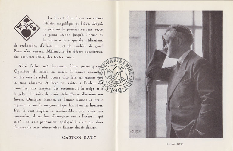 Les programmes de Théatre de l\