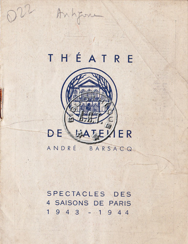 Les programmes de Théatre de l\
