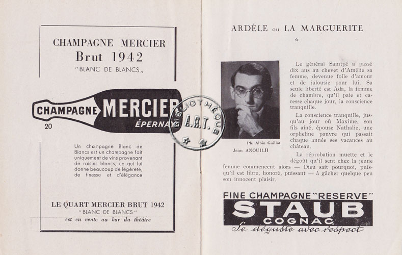 Les programmes de Théatre de l\