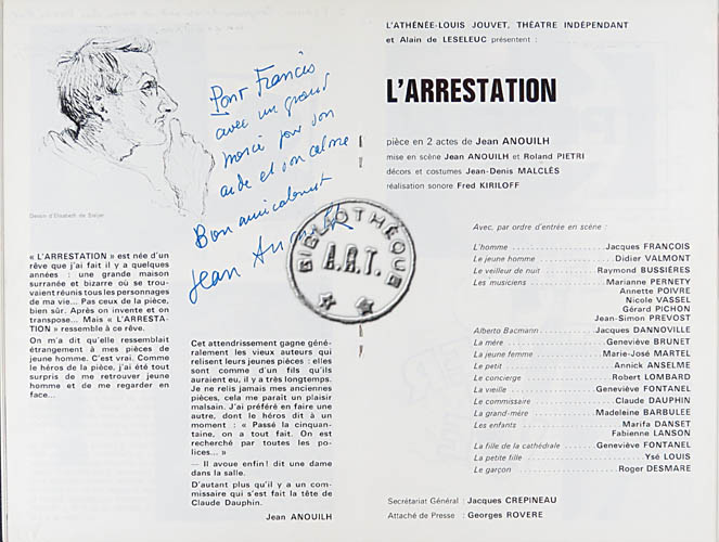 Les programmes de Théatre de l\