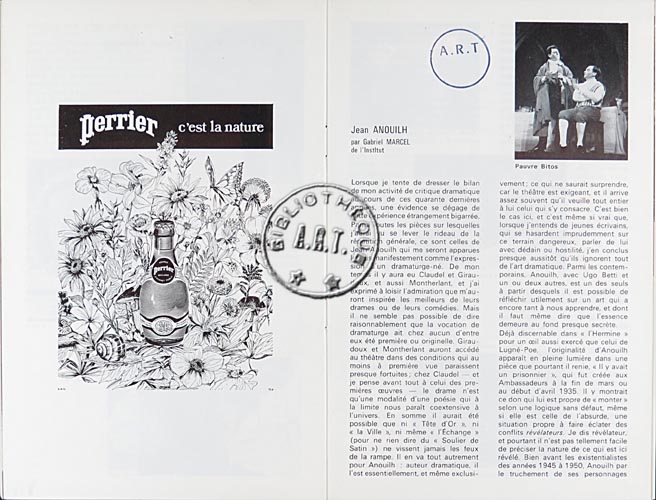 Les programmes de Théatre de l\