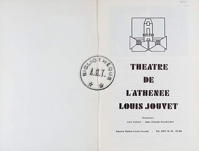 Les programmes de Théatre de l\