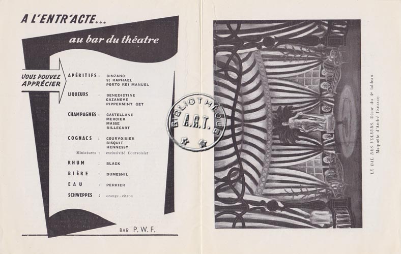 Les programmes de Théatre de l\