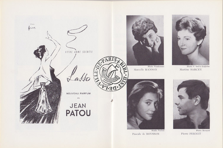 Les programmes de Théatre de l\