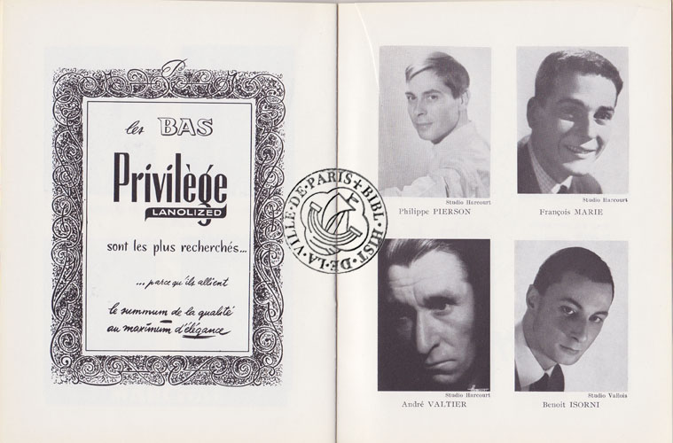 Les programmes de Théatre de l\