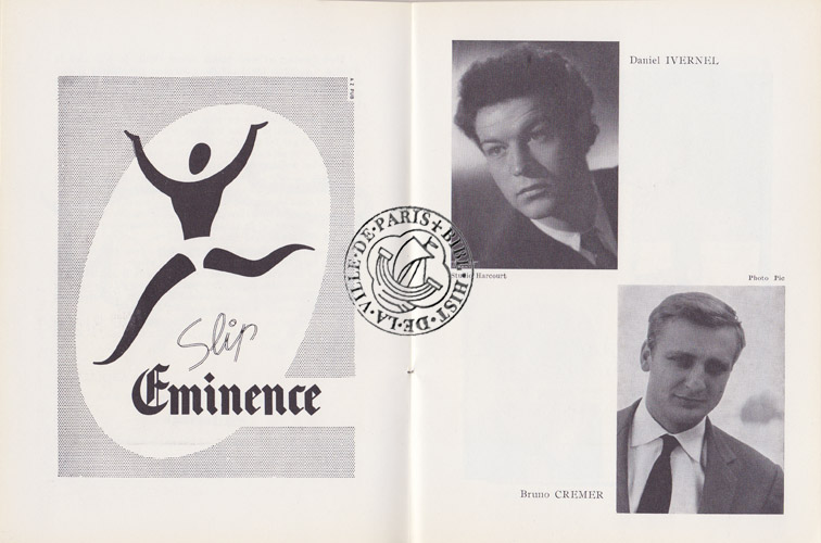 Les programmes de Théatre de l\