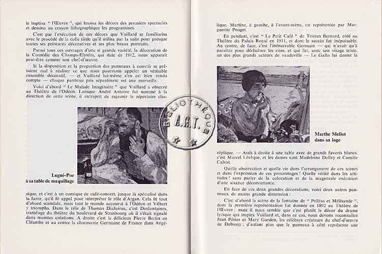 Les programmes de Théatre de l\
