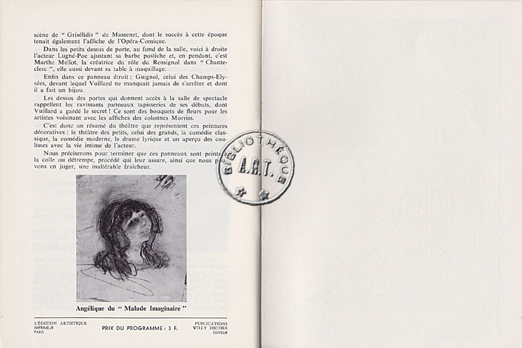 Les programmes de Théatre de l\