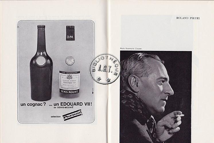 Les programmes de Théatre de l\