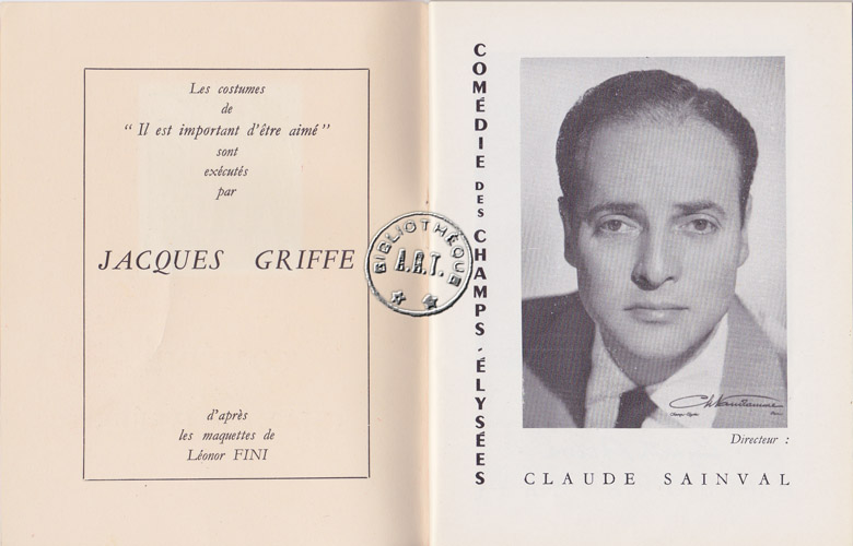Les programmes de Théatre de l\