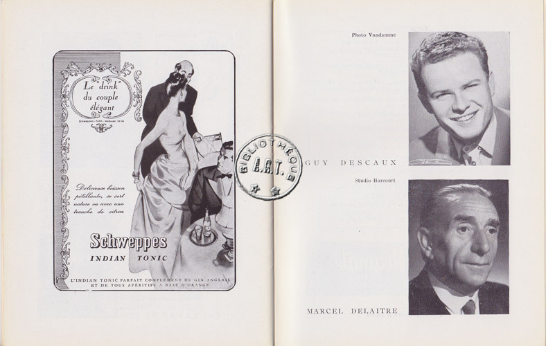 Les programmes de Théatre de l\