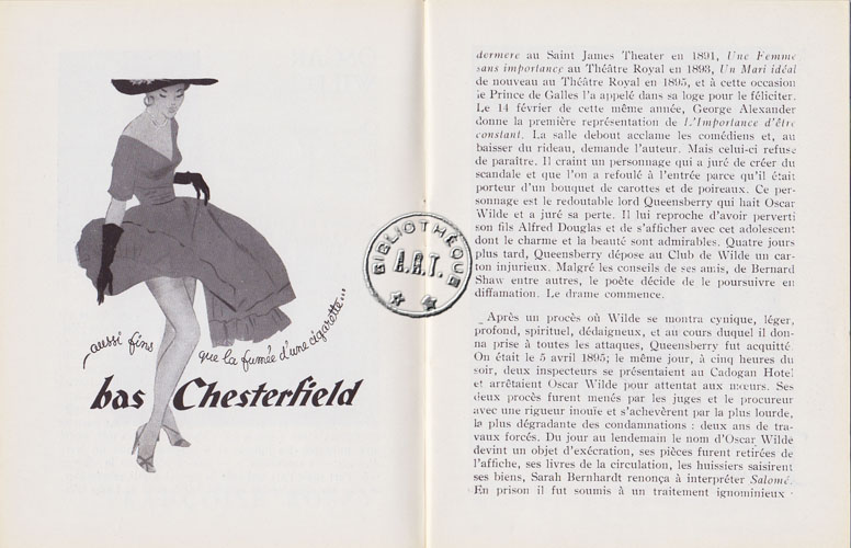 Les programmes de Théatre de l\