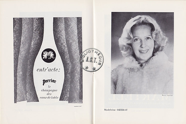 Les programmes de Théatre de l\