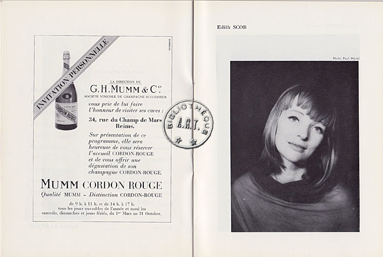 Les programmes de Théatre de l\