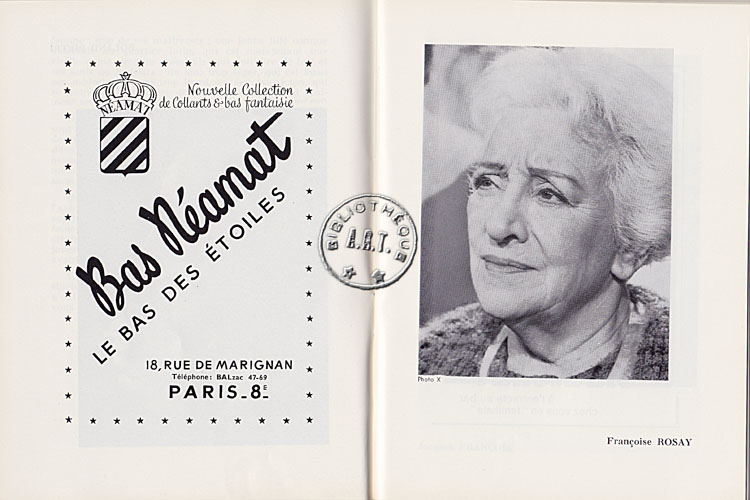 Les programmes de Théatre de l\