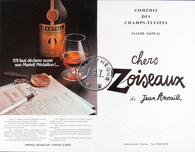 Les programmes de Théatre de l\