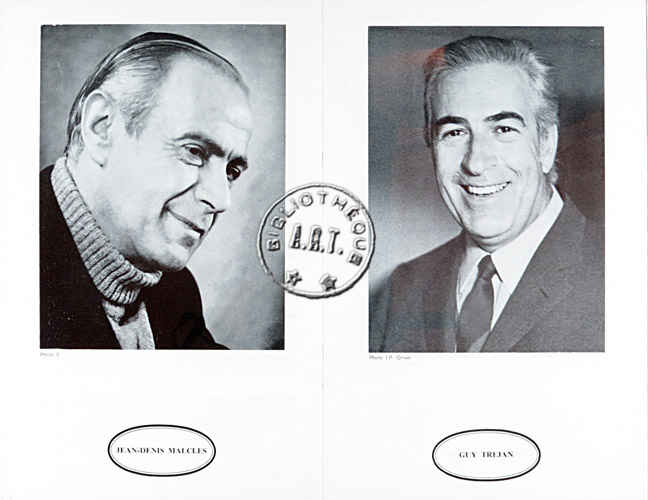 Les programmes de Théatre de l\