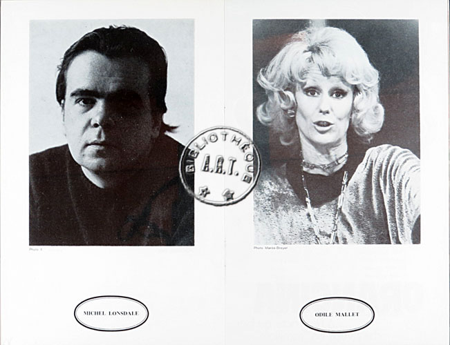 Les programmes de Théatre de l\