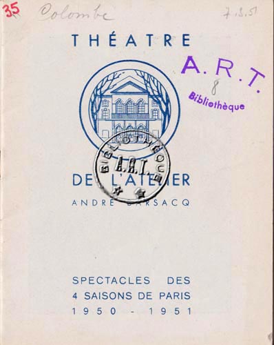 Les programmes de Théatre de l\