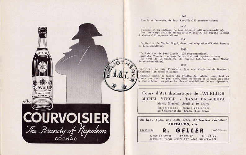 Les programmes de Théatre de l\
